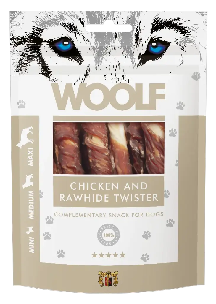 Woolf : Chicken & Rawhide Twister