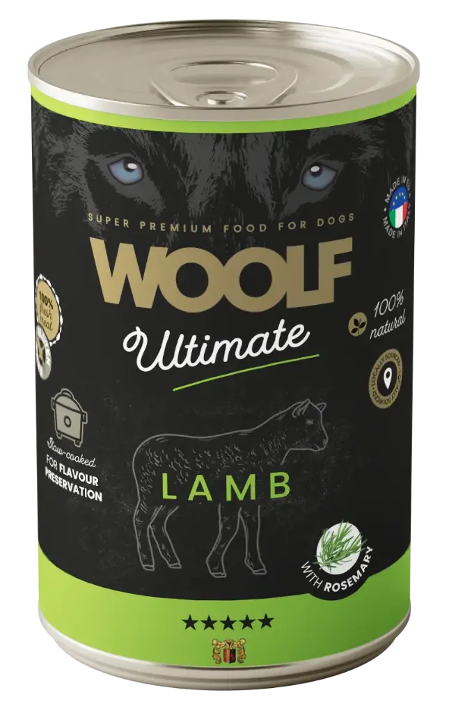 Woolf : Ultimate Canned Dogfood - Lamb