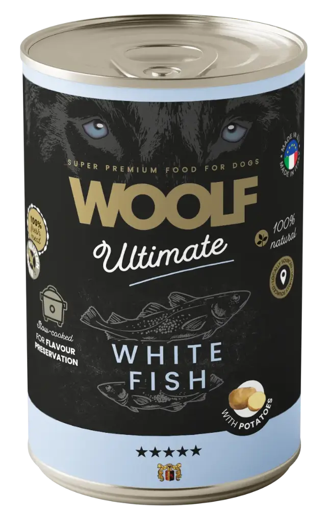 Woolf : Ultimate Canned Dogfood - White Fish