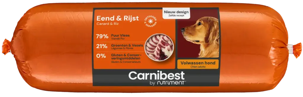 Carnibest : Eend & Rijst - 1 kg  
