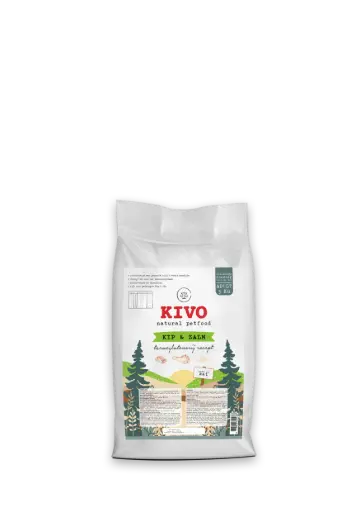 [4DC0310040] KIVO : Kattenbrok : Kip & Zalm 