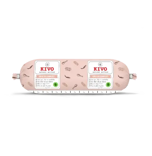 [4DC0310045] KIVO : Kip & Vis Compleet - 500 g