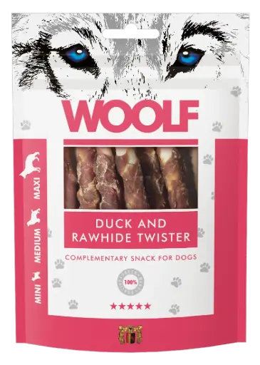 [4DC0050012] Woolf : Duck & Rawhide Twister