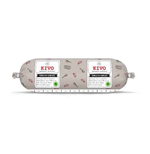 [4DC0310086] KIVO : Rund & Kip Compleet - 500 g