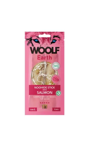 [4DC0050029] Woolf Earth : Noohide L Stick with Salmon