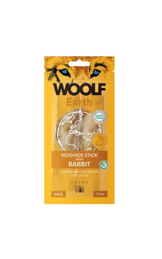 [4DC0050030] Woolf Earth : Noohide L Stick with Rabbit