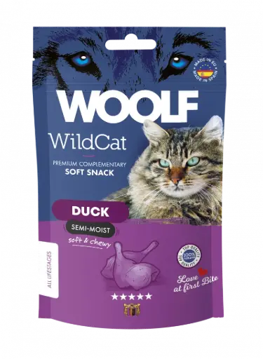 [4DC0050052] Woolf Wildcat : Soft Snacks Duck