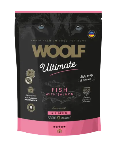 [4DC0050060] Woolf Ultimate Dogfood : Fish with Salmon