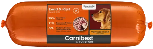 [4DC0130009] Carnibest : Eend & Rijst - 1 kg  